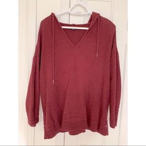 Burgundy American Eagle Sweater